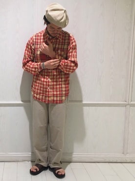 Bshop吉祥寺店スタッフさん（メンズ・176cm）の春コーディネート