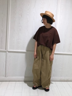 Bshop吉祥寺店スタッフさん（レディース・153cm）の春コーディネート