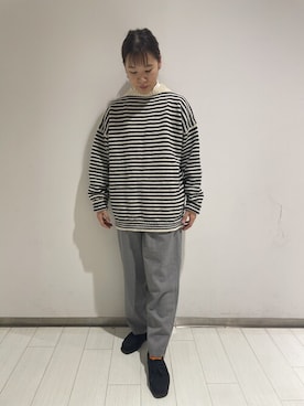 Bshop吉祥寺店スタッフさん（レディース・160cm）の秋コーディネート