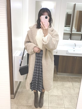 ほのちゃん🧸♥️さん(レディース・164cm)の冬コーディネート