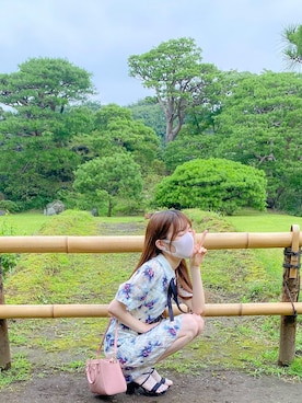 「アイテム（ワンピース/ドレス）」を使った、ゆっかさん（レディース・154cm・20代）の夏コーディネート