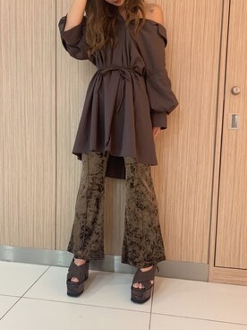 舞さん（レディース・155cm）の夏コーディネート