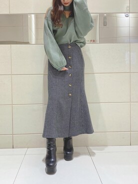 舞さん（レディース・155cm）の秋コーディネート