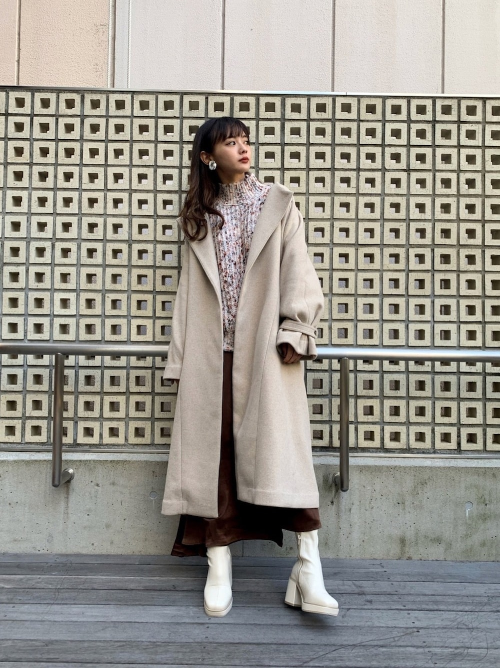 MURUA ノーカラーガウンコート ノーカラーガウンコート[品番：MKSW0056383]｜MURUA（ムルーア