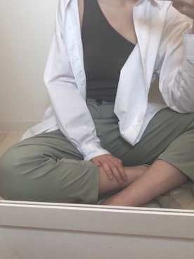 「ピスタチオ」｜「アイテム（キャミソール）」を使った、＊ つ　ん ＊さん（レディース・167cm）の春コーディネート