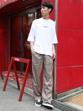 Rocky Monroeさん（メンズ・181cm）の夏コーディネート