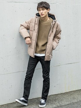 Rocky Monroeさん（メンズ・176cm）の冬コーディネート