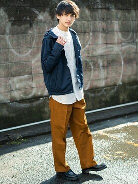 Rocky Monroeさん（メンズ・176cm）の冬コーディネート