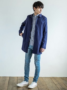 Rocky Monroeさん（メンズ・176cm）の春コーディネート