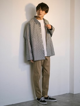 Rocky Monroeさん（メンズ・176cm）の春コーディネート