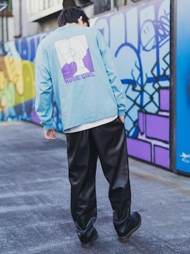 Rocky Monroeさん（メンズ・176cm）の春コーディネート