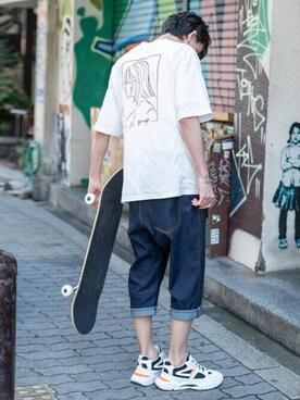 Rocky Monroeさん（メンズ・176cm）の春コーディネート