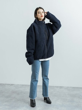 Rocky Monroeさん（メンズ・162cm）の冬コーディネート