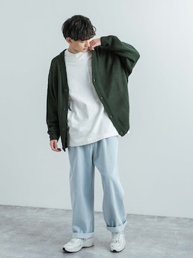 「Audience（オーディエンス）のアイテム」を使った、Rocky Monroeさん（メンズ・176cm）の冬コーディネート