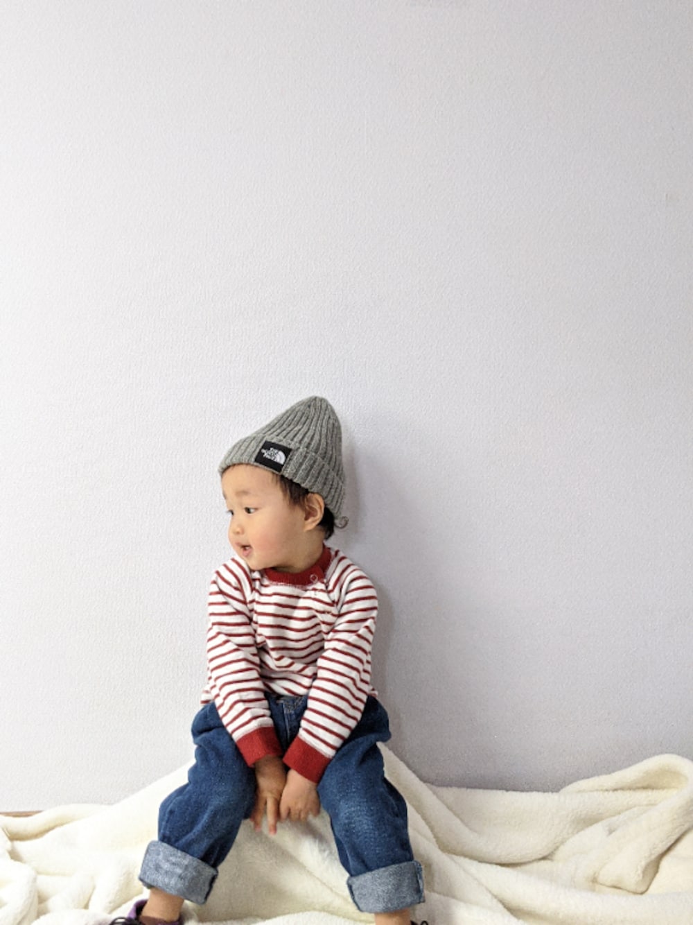 「PETIT BATEAUのアイテム（Tシャツ/カットソー、その他）」を使った、json115さん（キッズ・100cm）の夏コーディネートの1枚目の写真