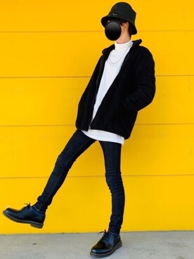 「リドム」｜「アイテム（アクセサリー）」を使った、y_Oさん（メンズ・168cm）の秋コーディネート