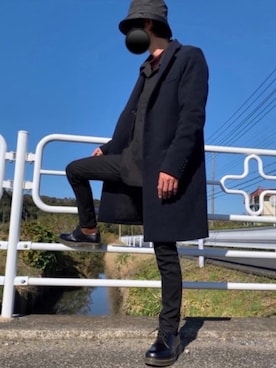 「HARE」｜「アイテム（福袋/福箱）」を使った、y_Oさん（メンズ・168cm）の冬コーディネート