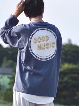 「CREARE LINO」｜「アイテム（Tシャツ/カットソー）」を使った、y_Oさん（メンズ・168cm）の秋コーディネート