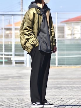 「CREARE LINO」｜「アイテム（ジャケット/アウター）」を使った、y_Oさん（メンズ・168cm）の秋コーディネート