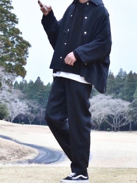 「CREARELINOコーデ」｜「アイテム（スウェット）」を使った、y_Oさん（メンズ・168cm）の春コーディネート