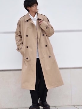 「LIDNM（リドム）のアイテム」を使った、y_Oさん（メンズ・168cm）の春コーディネート