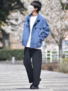 「CREARELINOコーデ」｜y_Oさん（メンズ・168cm）の春コーディネート