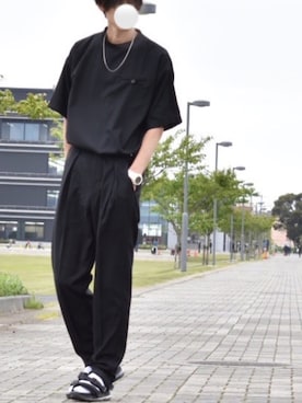 「CREARELINOコーデ」｜「アイテム（スラックス）」を使った、y_Oさん（メンズ・168cm）の春コーディネート