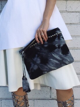 「clutch」｜angelafinkstyleさんの夏コーディネート