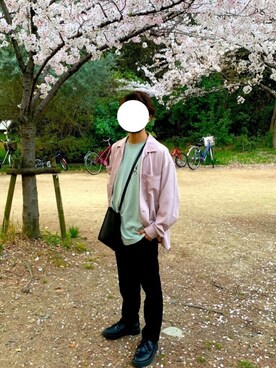 akiny24さん（メンズ・160cm）の春コーディネート