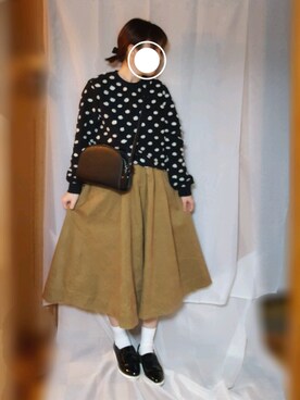 「Dolly&Molly（ドリー＆モリー）のアイテム」を使った、yuuさん（レディース・160cm）の冬コーディネート