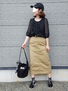 yuuさん（レディース・160cm）の夏コーディネート