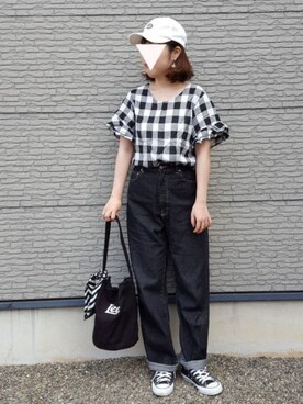 yuuさん（レディース・160cm）の夏コーディネート