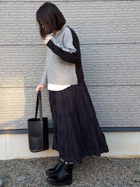 yuuさん(レディース・160cm)の冬コーディネート