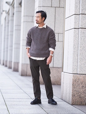 「KLEMAN（クレマン）のアイテム」を使った、Mr.KPさん（キッズ・110cm）の秋コーディネート