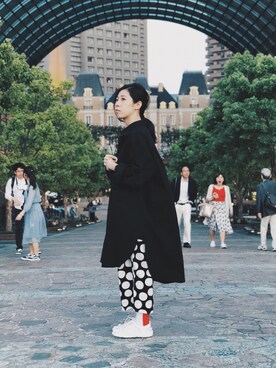 「Provocateur /// 煽動者（プログォケイター）のアイテム」を使った、含さん（レディース・153cm）の春コーディネート