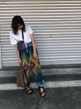 なつぅさん（レディース・166cm）の春コーディネート