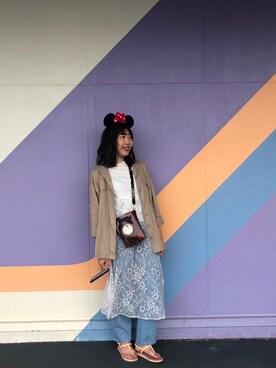 なつぅさん（レディース・166cm）の夏コーディネート