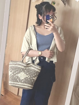 ゆみさん（レディース・155cm）の夏コーディネート