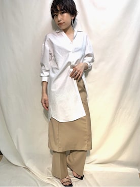 「sophila（ソフィラ）のアイテム」を使った、sophilaさん（レディース・160cm）の春コーディネート