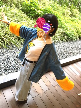 えびとれんこんの天麩羅さんのコーディネート