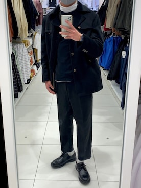 MaSaさん（メンズ・184cm）の冬コーディネート