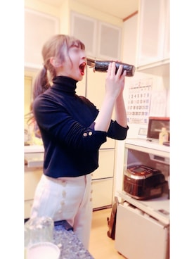 「節分」｜「アイテム（パンツ）」を使った、かぉさん（レディース・152cm）の冬コーディネート