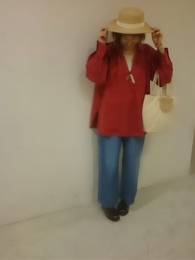 aoki(∵)さん（レディース・165cm）の春コーディネート