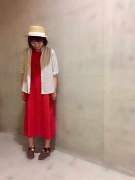 aoki(∵)さん（レディース・165cm）の春コーディネート