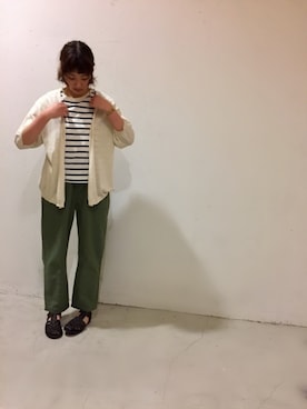 aoki(∵)さん（レディース・165cm）の春コーディネート