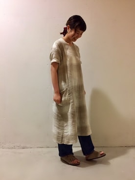 aoki(∵)さん（レディース・165cm）の夏コーディネート