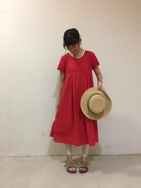 aoki(∵)さん（レディース・165cm）の夏コーディネート