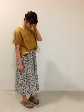 aoki(∵)さん(レディース・165cm)の夏コーディネート