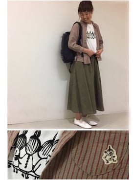 aoki(∵)さん(レディース・165cm)の夏コーディネート