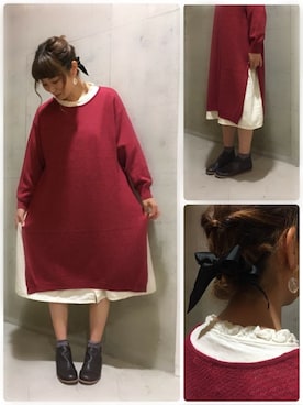 aoki(∵)さん(レディース・165cm)の秋コーディネート